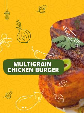 Multigrain Chicken Burger Fuduco - Fuduco