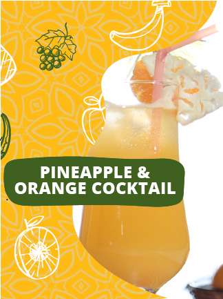 Pineapple Orange Cocktail Fuduco - Fuduco