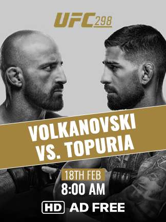 UFC 298 - Volkanovski vs Topuria