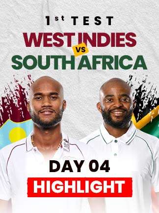 West Indies vs South Africa Test 1 Highlights