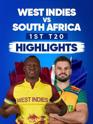 West Indies vs South Africa 1st T20 Highlights