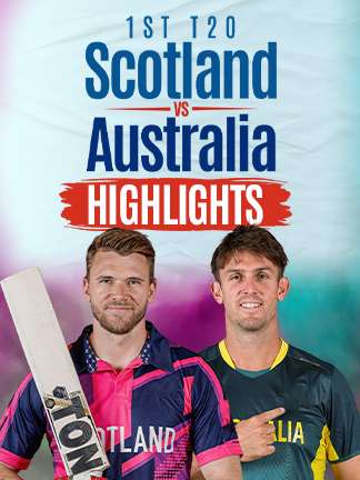 Australia vs Scotland Highlights - 1st T20i
