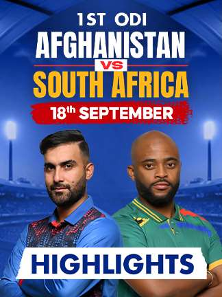Afghanistan vs South Africa Highlights - 1st ODI