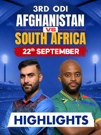 Afghanistan vs South Africa Highlights - 3rd ODI