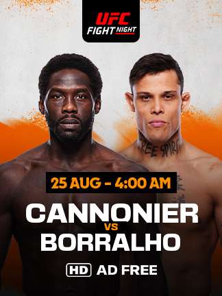 UFC Fight Night - Jared Cannonier vs Caio Borralho
