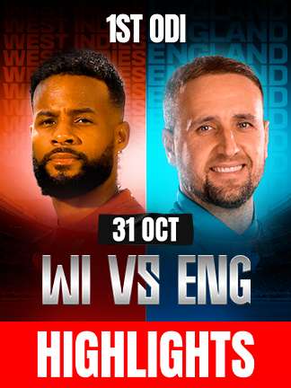 West Indies vs England Highlights - 1st ODI