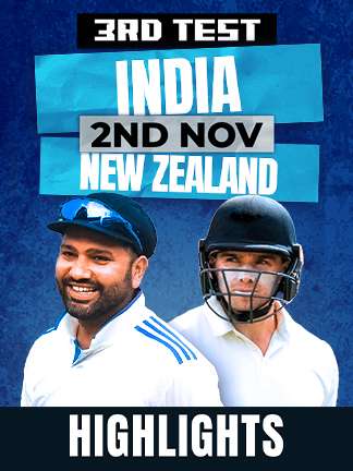 India vs New Zealand highlights - 3rd Test - Day 2