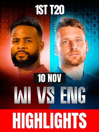 West Indies vs England Highlights - 1st T20I