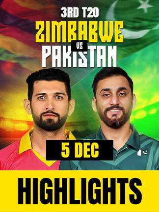 Pakistan vs Zimbabwe Highlights - 3rd T20I
