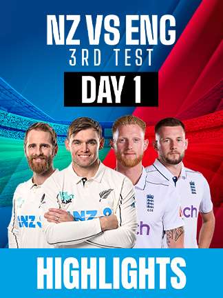 England vs New Zealand Highlights - 3rd Test - Day 1