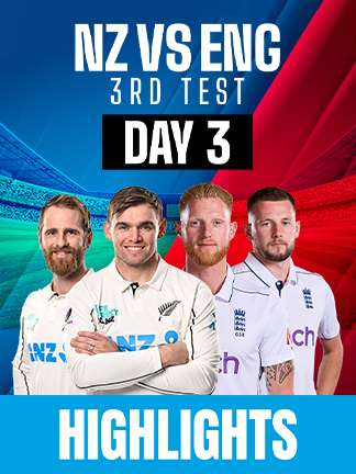 England vs New Zealand Highlights - 3rd Test - Day 3