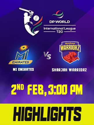 ILT20 2025 highlights - MI Emirates vs Sharjah Warriors