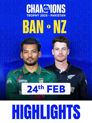 Bangladesh vs New Zealand Highlights - Champions Trophy 2025