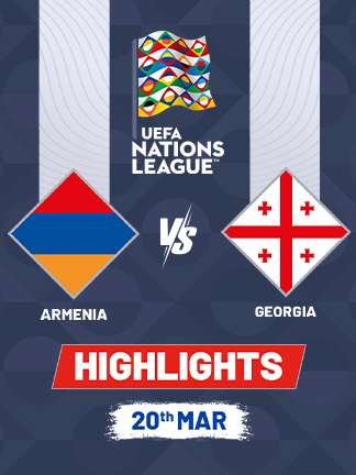 UEFA Nations League 2024/25 - Armenia vs Georgia