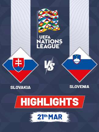 UEFA Nations League 2024/25 - Slovakia vs Slovenia