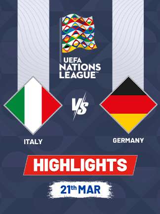 UEFA Nations League 2024/25 - Italy vs Germany QF Leg 1