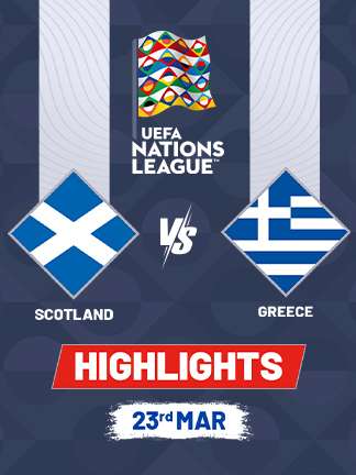 UEFA Nations League 2024/25 - Scotland vs Greece