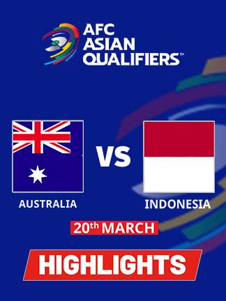 AFC Asian Qualifiers 2025 - Australia vs Indonesia PAK