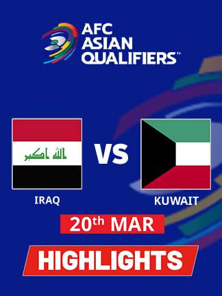 AFC Asian Qualifiers 2025 - Iraq vs Kuwait