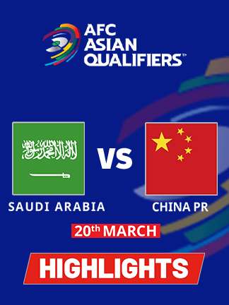 AFC Asian Qualifiers 2025 - Saudi Arabia vs China PR