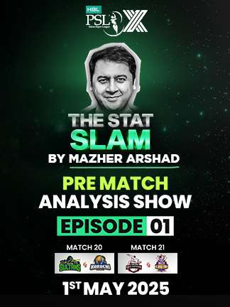 The Stat Slam by Mazher Arshad - EP1
