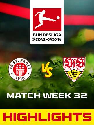 Bundesliga 2024/25 - FC St. Pauli vs VfB Stuttgart