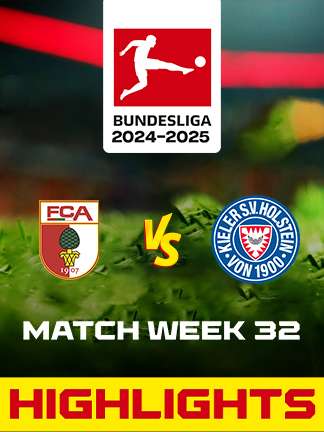 Bundesliga 2024/25 - Augsburg vs Holstein Kiel