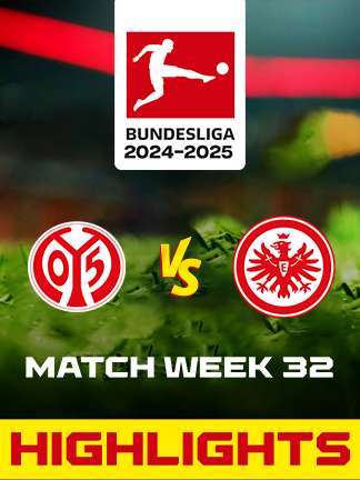 Bundesliga 2024/25 - Mainz vs Eintracht Frankfurt