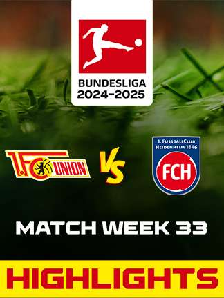 Bundesliga 2024/25 - Union Berlin vs Heidenheim