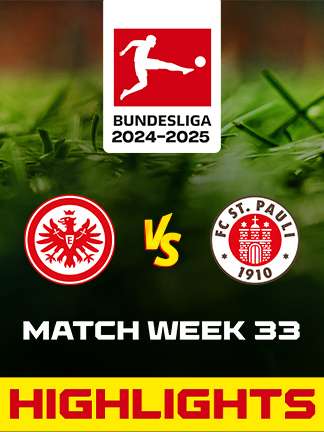 Bundesliga 2024/25 - Eintracht Frankfurt vs FC St. Pauli