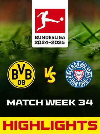 Bundesliga 2024/25 - Dortmund vs Holstein Kiel