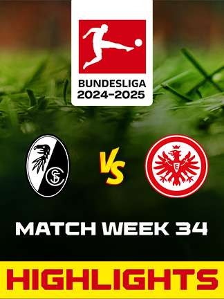 Bundesliga 2024/25 - SC Freiburg vs Eintracht Frankfurt