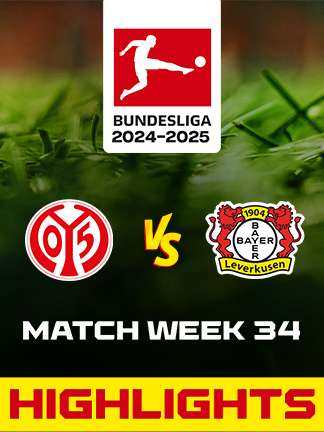 Bundesliga 2024/25 - Mainz vs Leverkusen