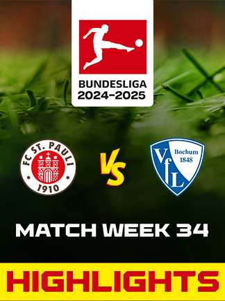 Bundesliga 2024/25 - FC St. Pauli vs VfL Bochum