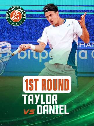 French Open 2025 - Taylor Fritz vs Daniel Altmaier