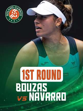 French Open 2025 - Bouzas Maneiro vs Navarro