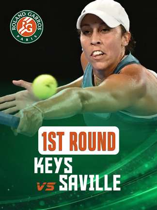 French Open 2025 - Keys vs Saville