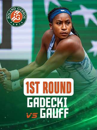 French Open 2025 - Gadecki vs Gauff