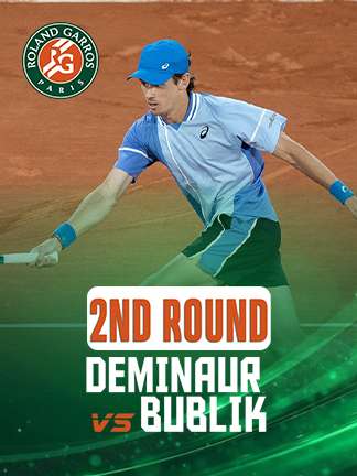 French Open 2025 - Deminaur vs Bublik