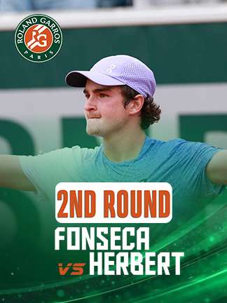 French Open 2025 - Fonseca vs Herbert