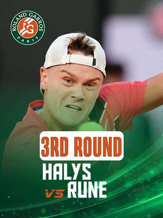 French Open 2025 - Halys vs Rune