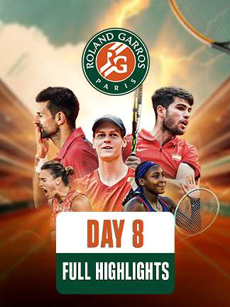 French Open 2025 - Day 8 Full Highlights