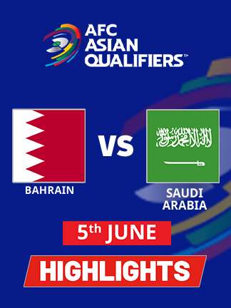 AFC Asian Qualifiers 2025 - Bahrain vs Saudi Arabia