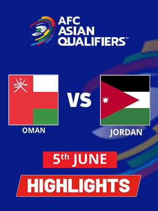 AFC Asian Qualifiers 2025 - Oman vs Jordan