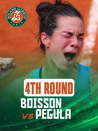French Open 2025 - Boisson vs Pegula