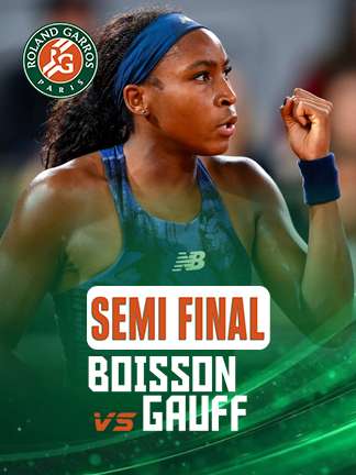 French Open 2025 - Gauff vs Boisson