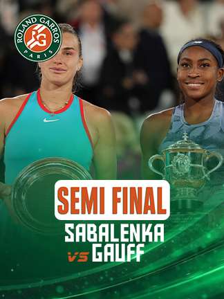 French Open 2025 - Sabalenka vs Gauff