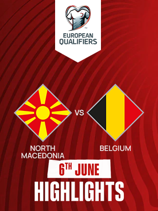 European Qualifiers 2026 - North Macedonia vs Belgium