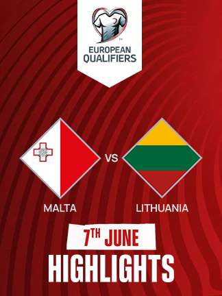 European Qualifiers 2026 - Malta vs Lithuania