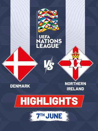 UEFA Nations League 2024-25 - Denmark vs Northern Ireland